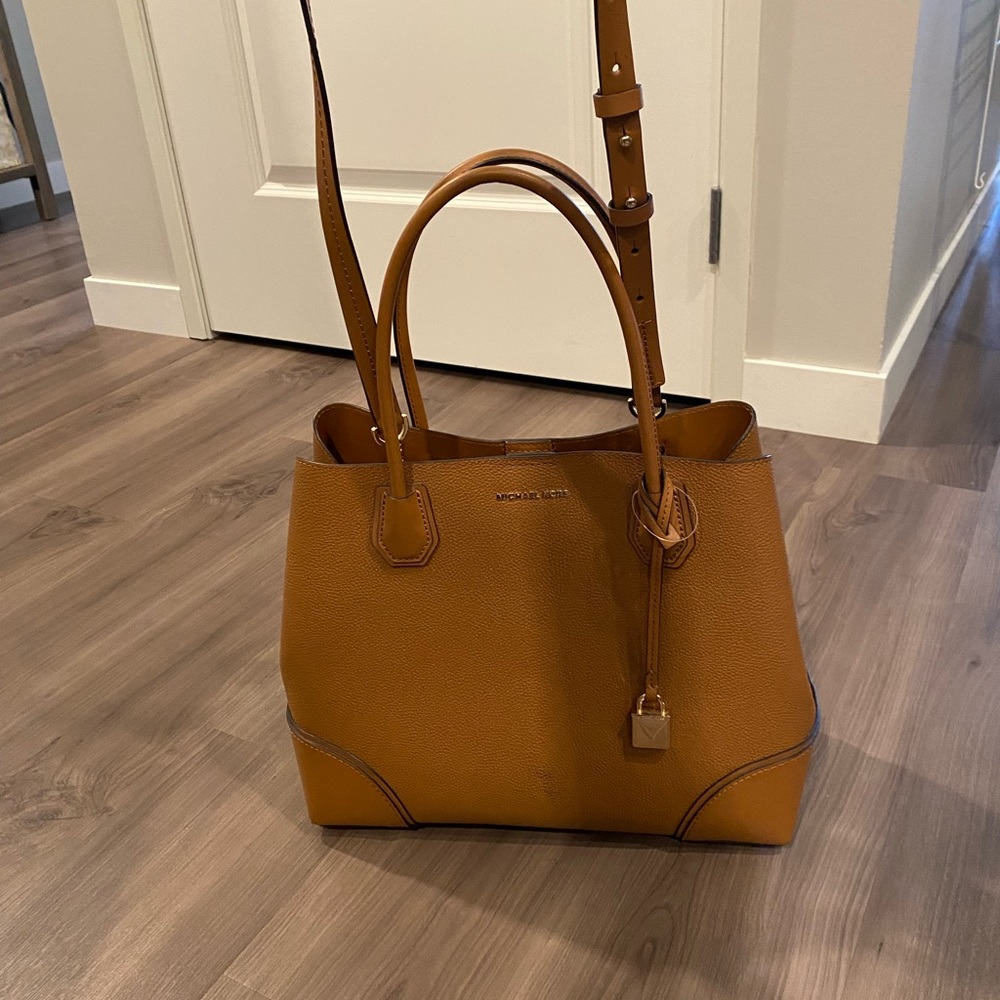 Michael Kors Brown Leather Handbag